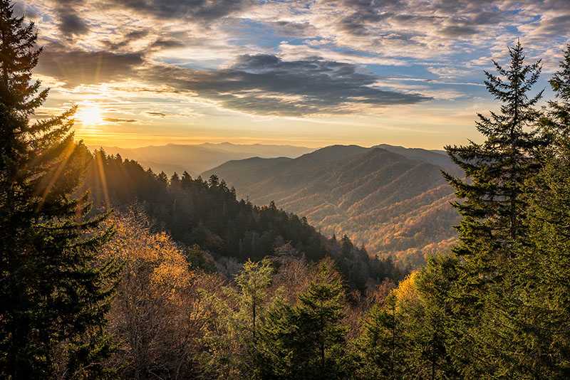 View of a landscape in North Carolina, the state where our depression treatment center is located.